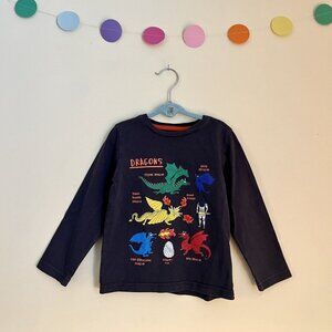 Mini Boden Dragon Long Sleeve